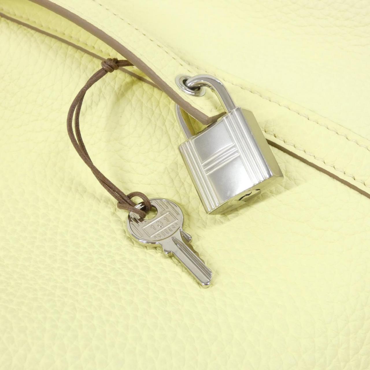 HERMES Picotin 056289CK Handbag Clemence 4