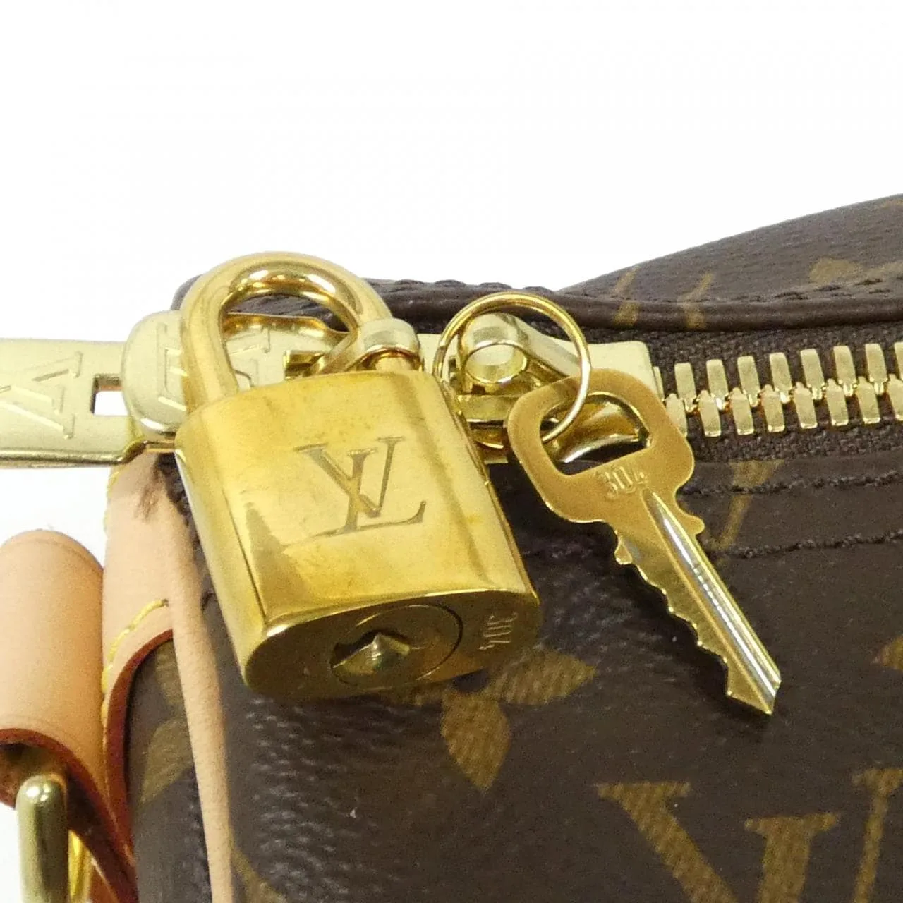 LOUIS VUITTON Keepall M41414 Boston Monogram Black Monogram Rank A - Thumbnail 4