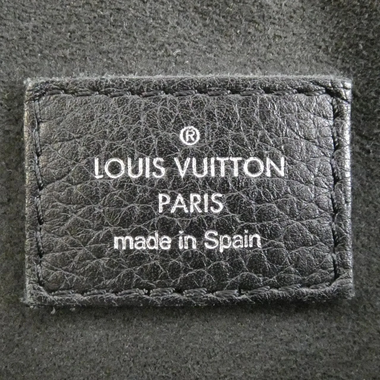 LOUIS VUITTON Alma M53491 Shoulder Black Rank B - Thumbnail 10