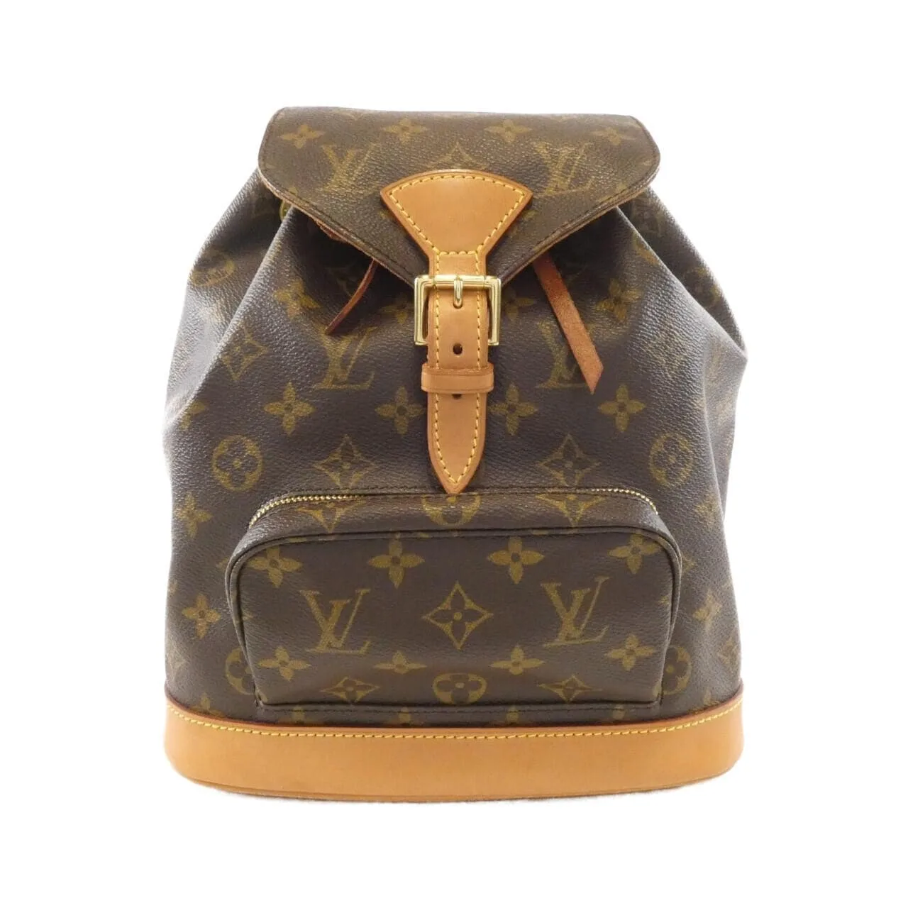 LOUIS VUITTON Montsouris M51136 Backpack Monogram Black