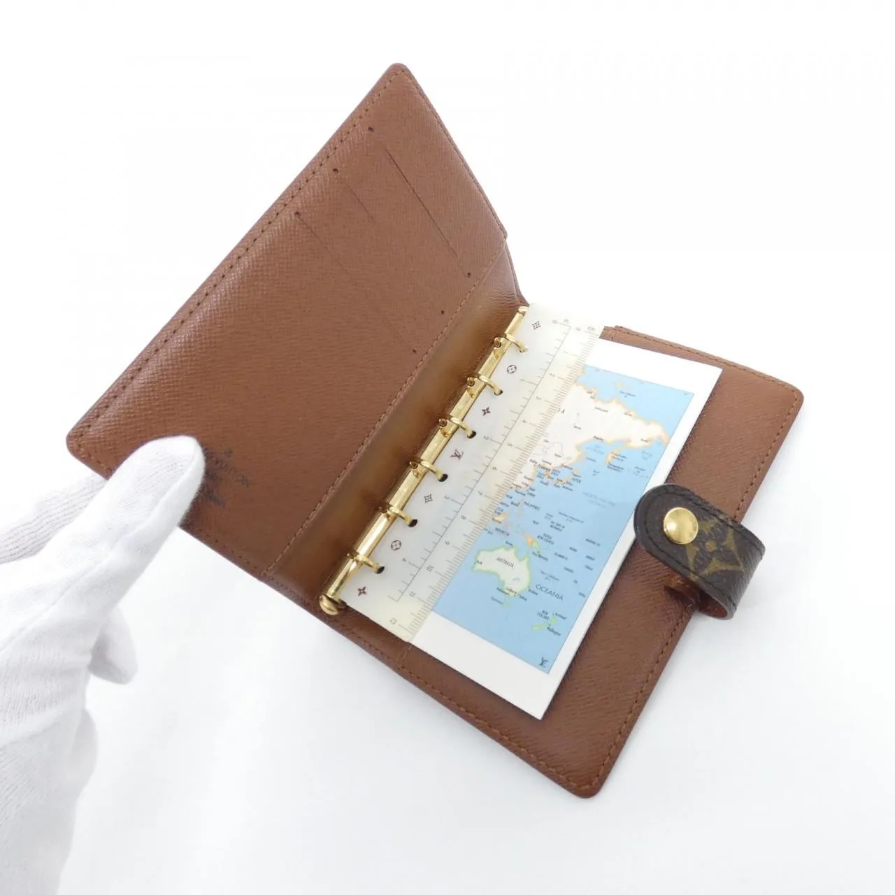 LOUIS VUITTON R20005 Wallet Monogram Black Monogram Rank A - Thumbnail 7