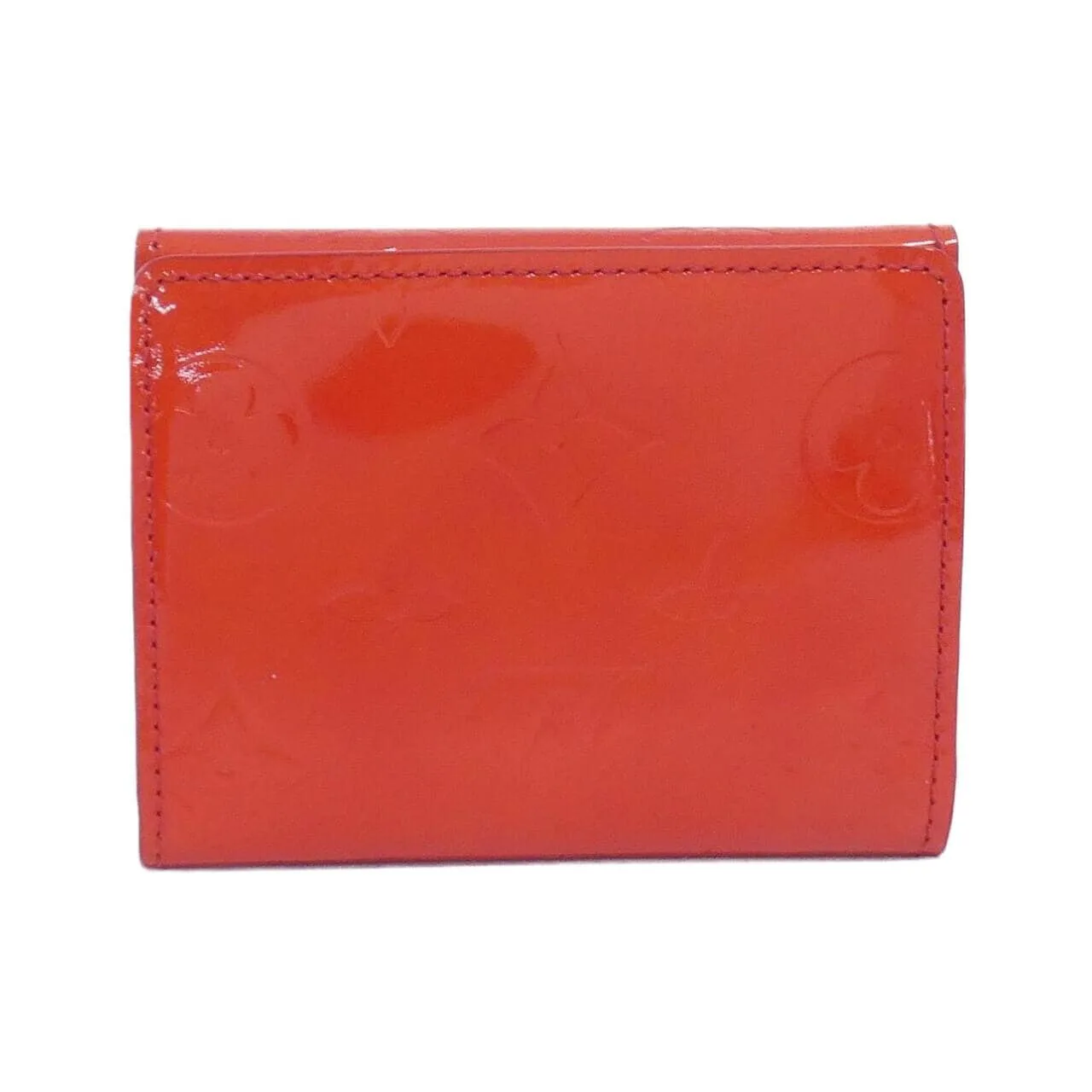 LOUIS VUITTON M91090 Coin Case Vernis Red Vernis Rank A - Thumbnail 2