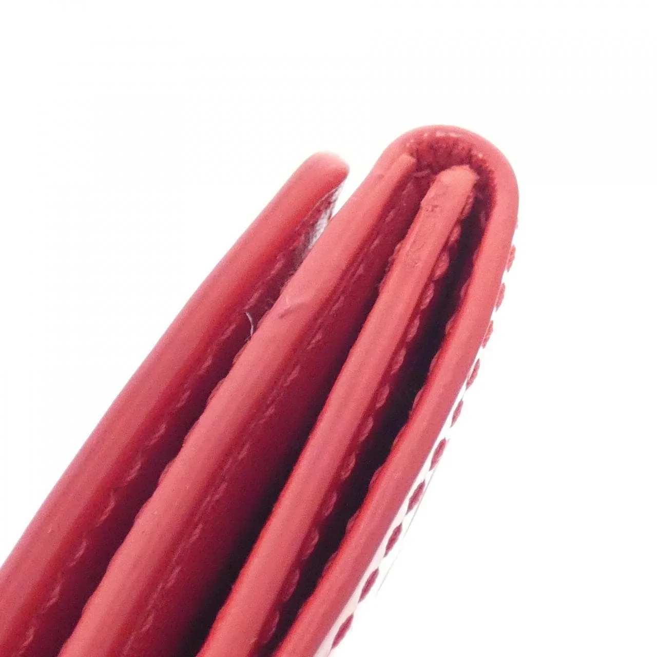 LOUIS VUITTON M91090 Coin Case Vernis Red Vernis Rank A - Thumbnail 3