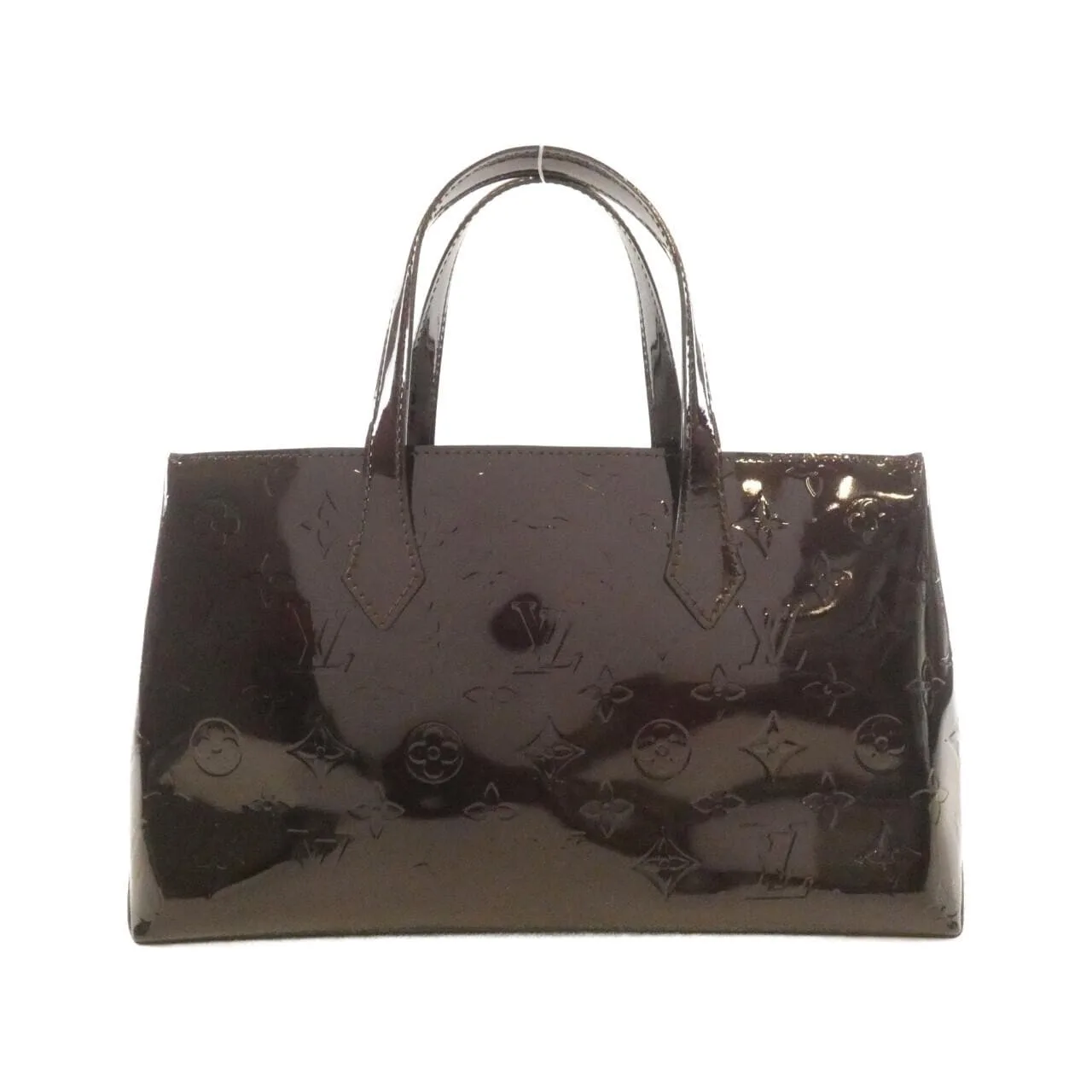 LOUIS VUITTON M93641 Handbag Vernis Black Vernis Rank B - Thumbnail 2