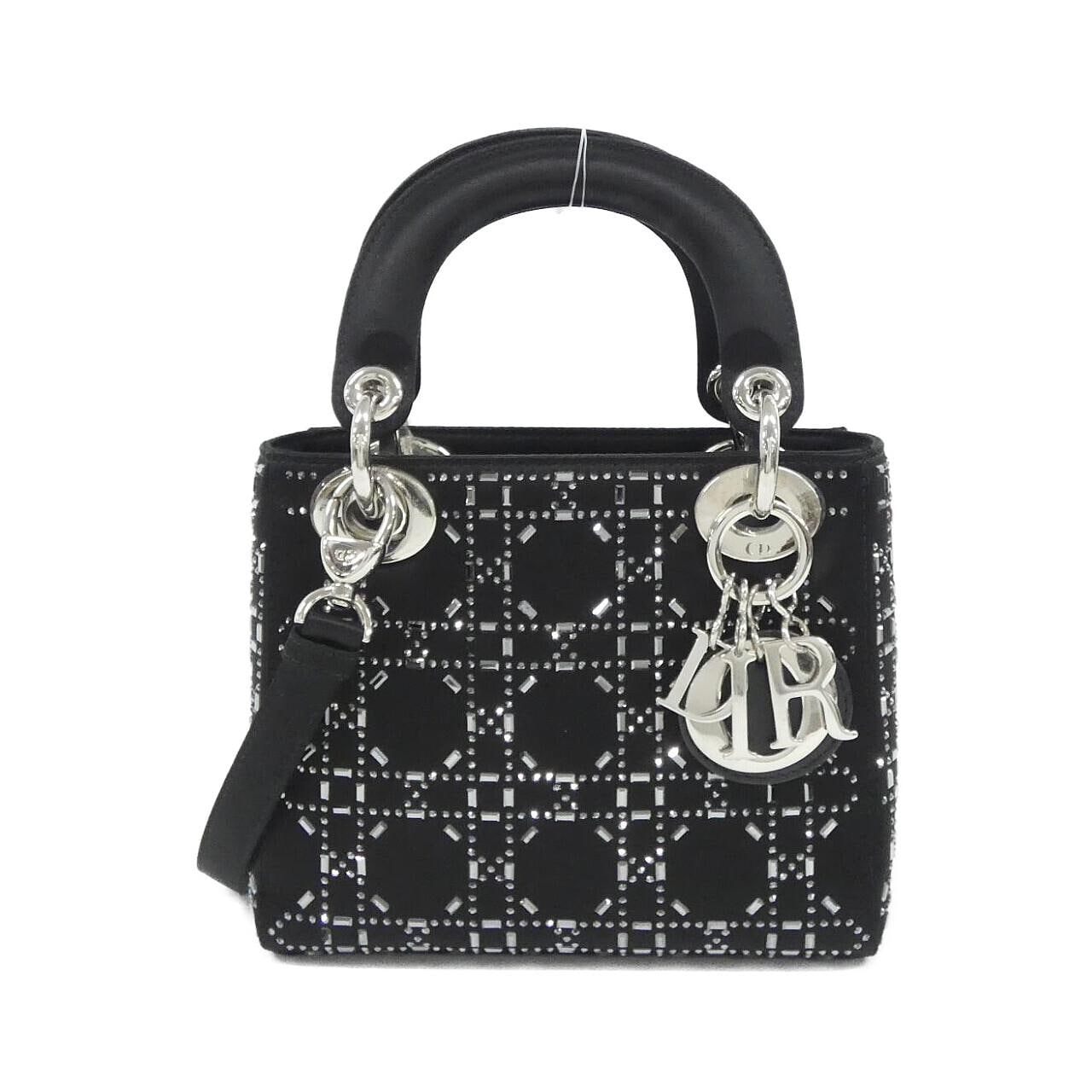 DIOR Lady Dior M0500PRTC Handbag Satin