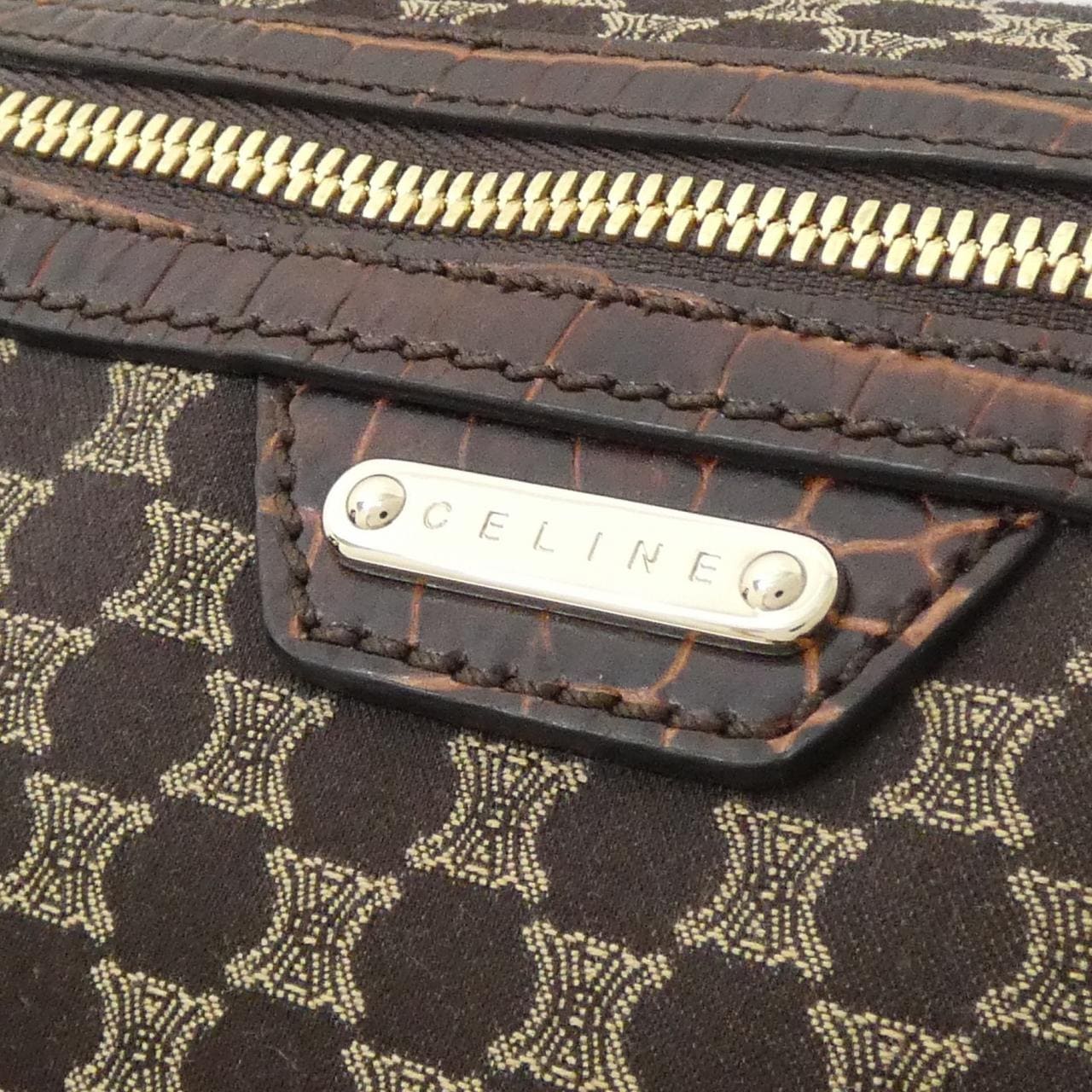 CELINE 161032BLN 波士頓包 帆布 4