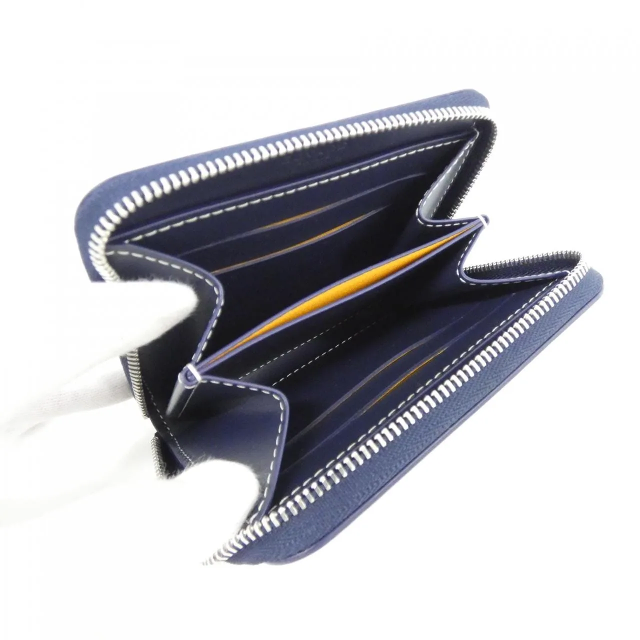 GOYARD APM ZIP PM Coin Case Canvas