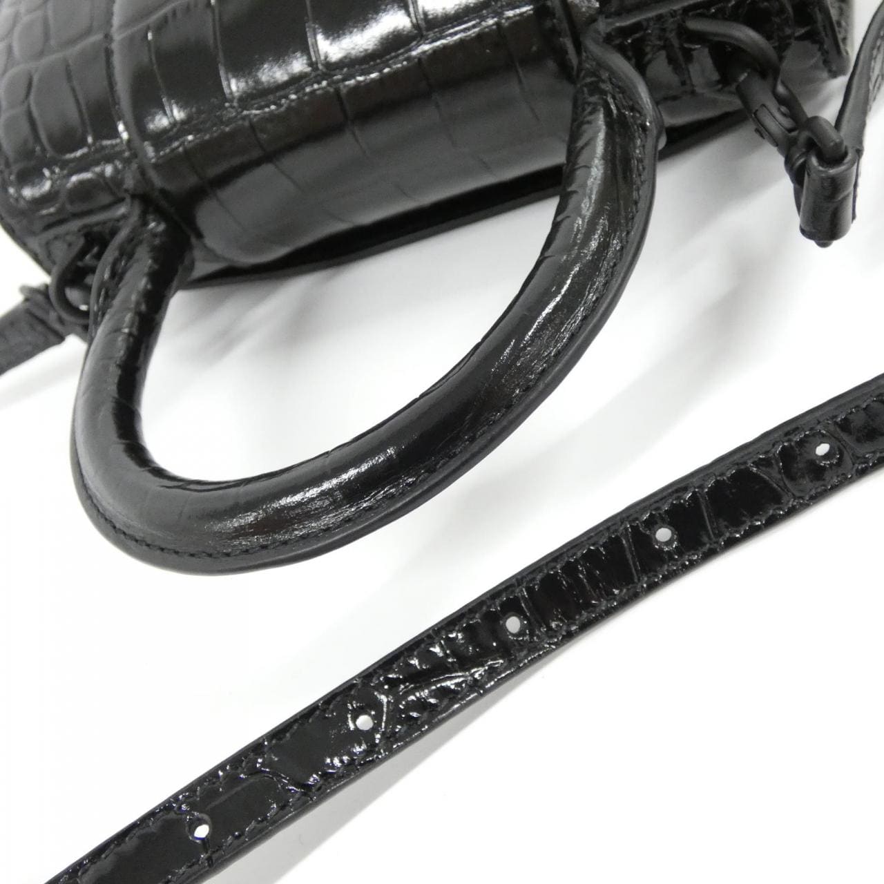 BALENCIAGA Hourglass 592833 1LR67 手提包 5