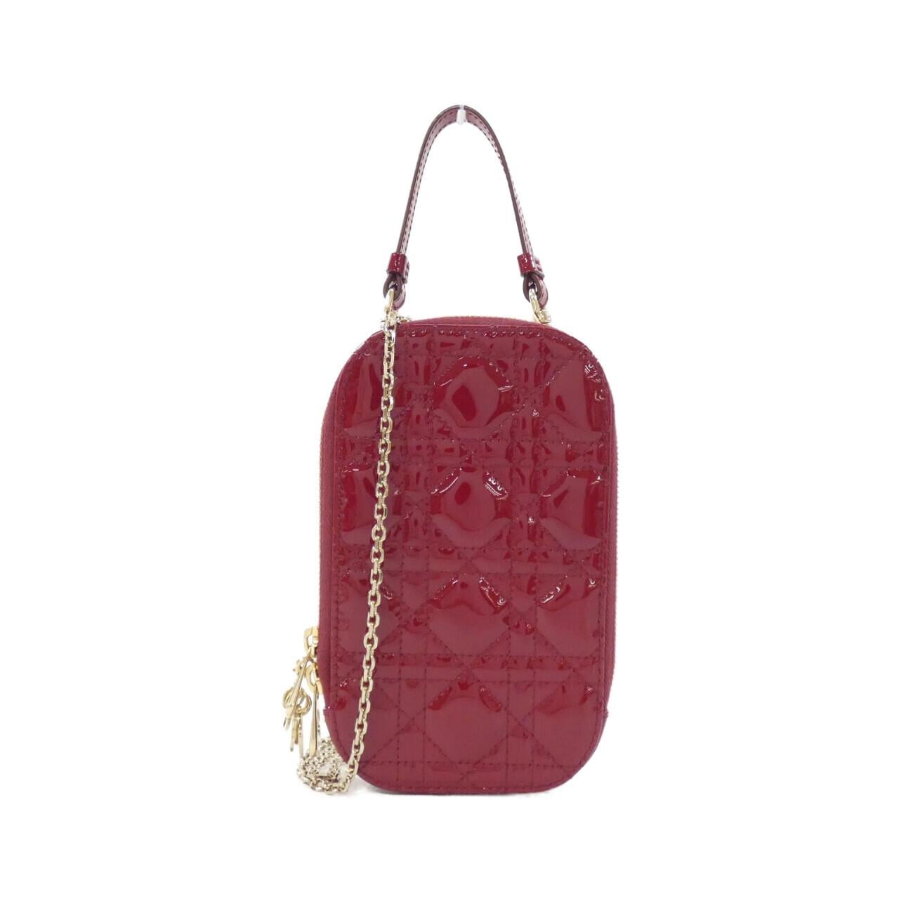 DIOR Lady Dior S0872OVRB 銀包 漆皮