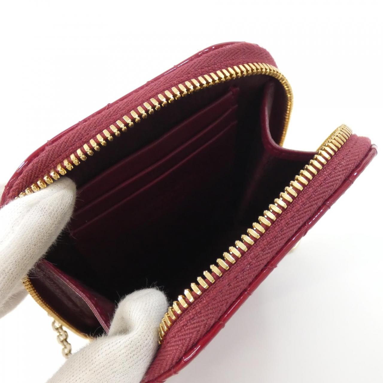 DIOR Lady Dior S0872OVRB Wallet Patent Leather 7