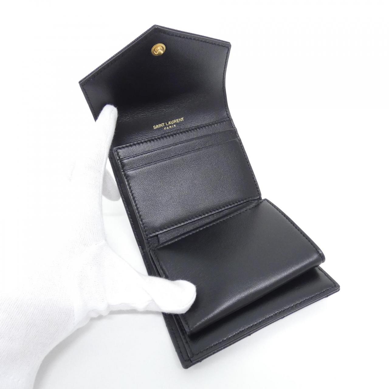 SAINT LAURENT 692061 BOW01 銀包 5