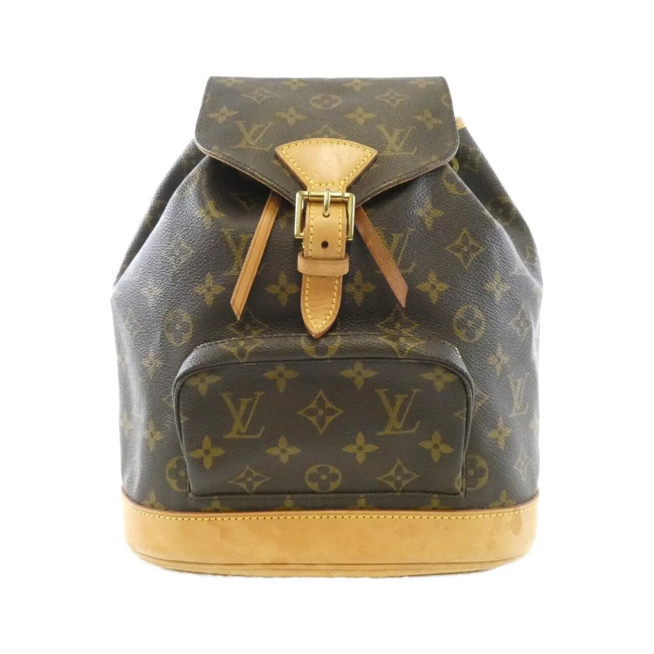 LOUIS VUITTON Montsouris M51136 Backpack Monogram Black