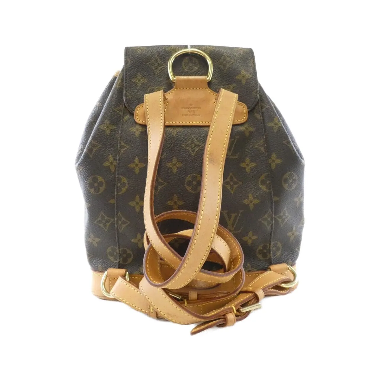 LOUIS VUITTON Montsouris M51136 Backpack Monogram Black Monogram Rank B - Thumbnail 2