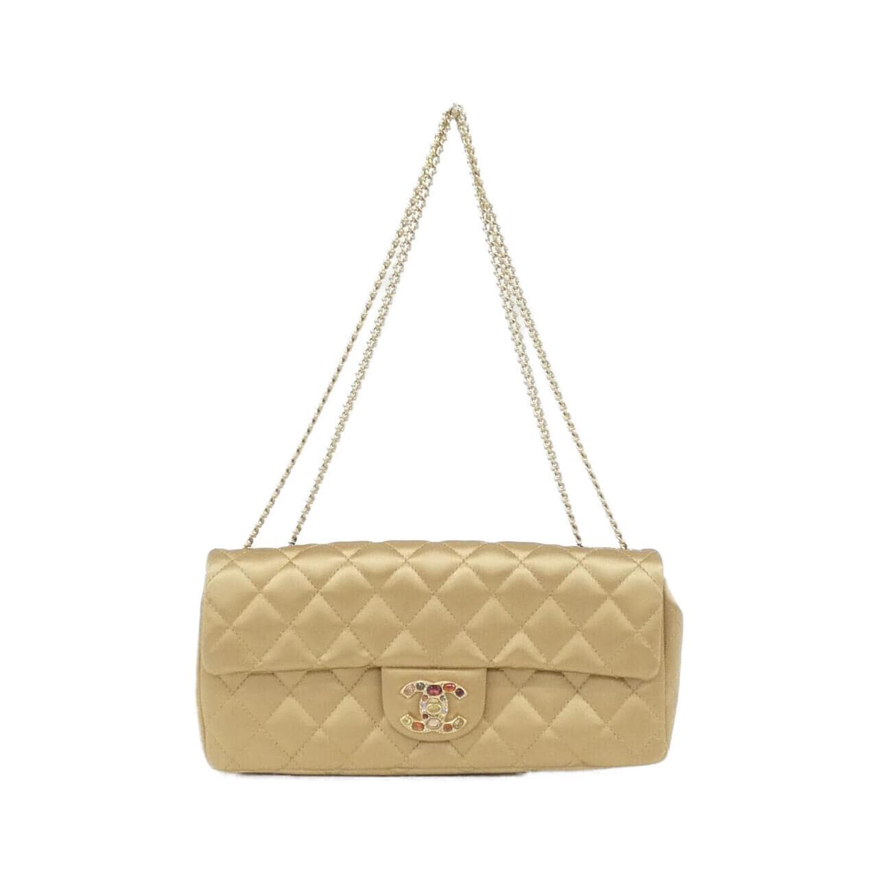 CHANEL 37632 Shoulder Satin