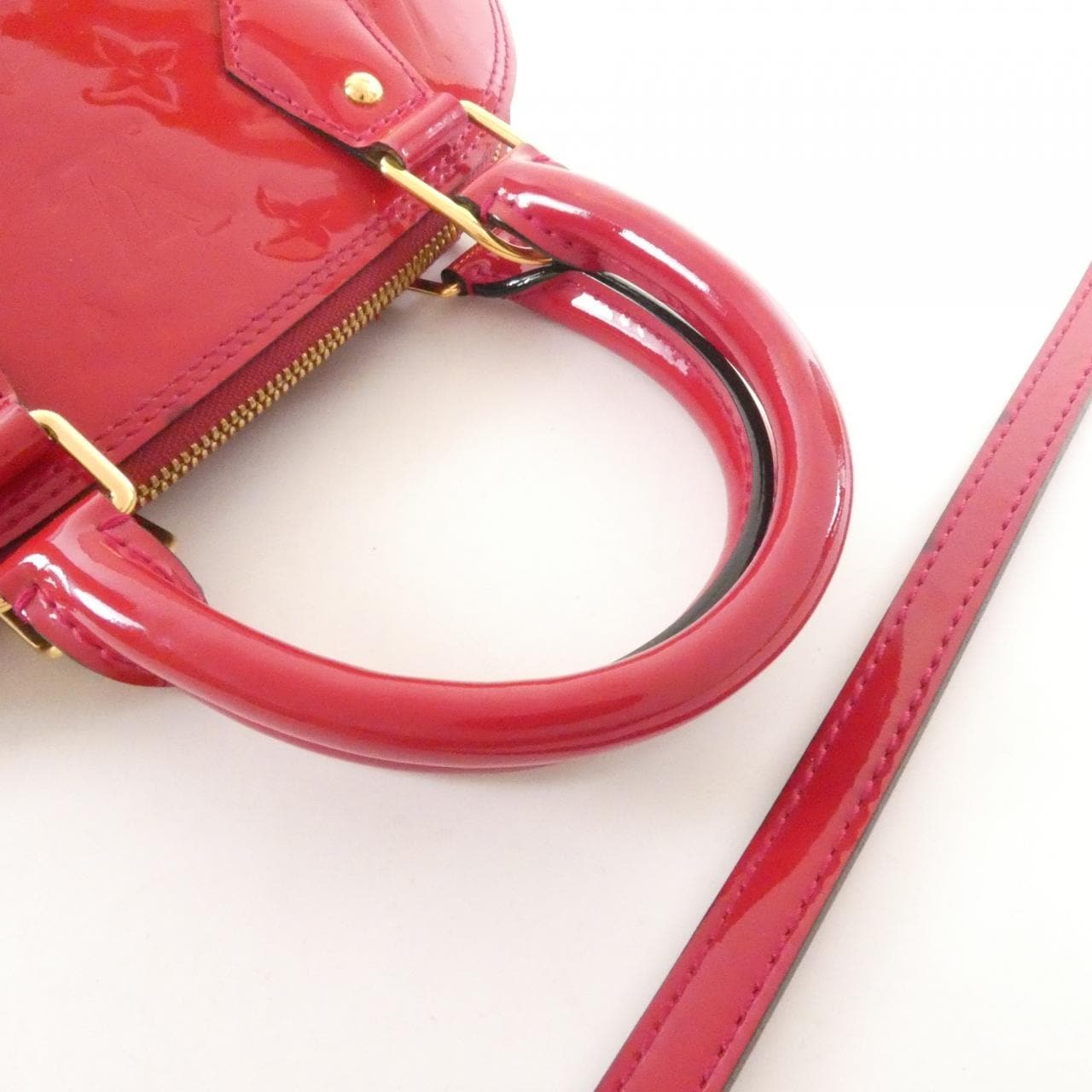 LOUIS VUITTON Alma M91771 手提包 Vernis 漆皮 4