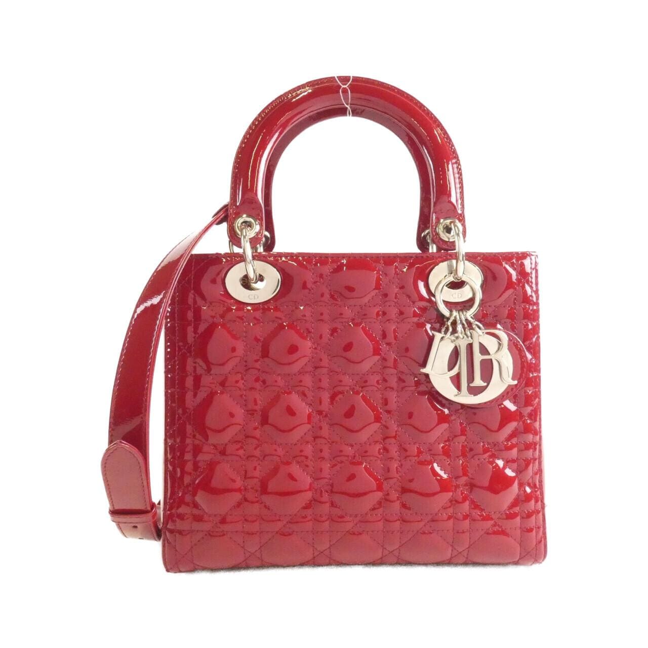 DIOR Lady Dior VRB44551 手提包 漆皮