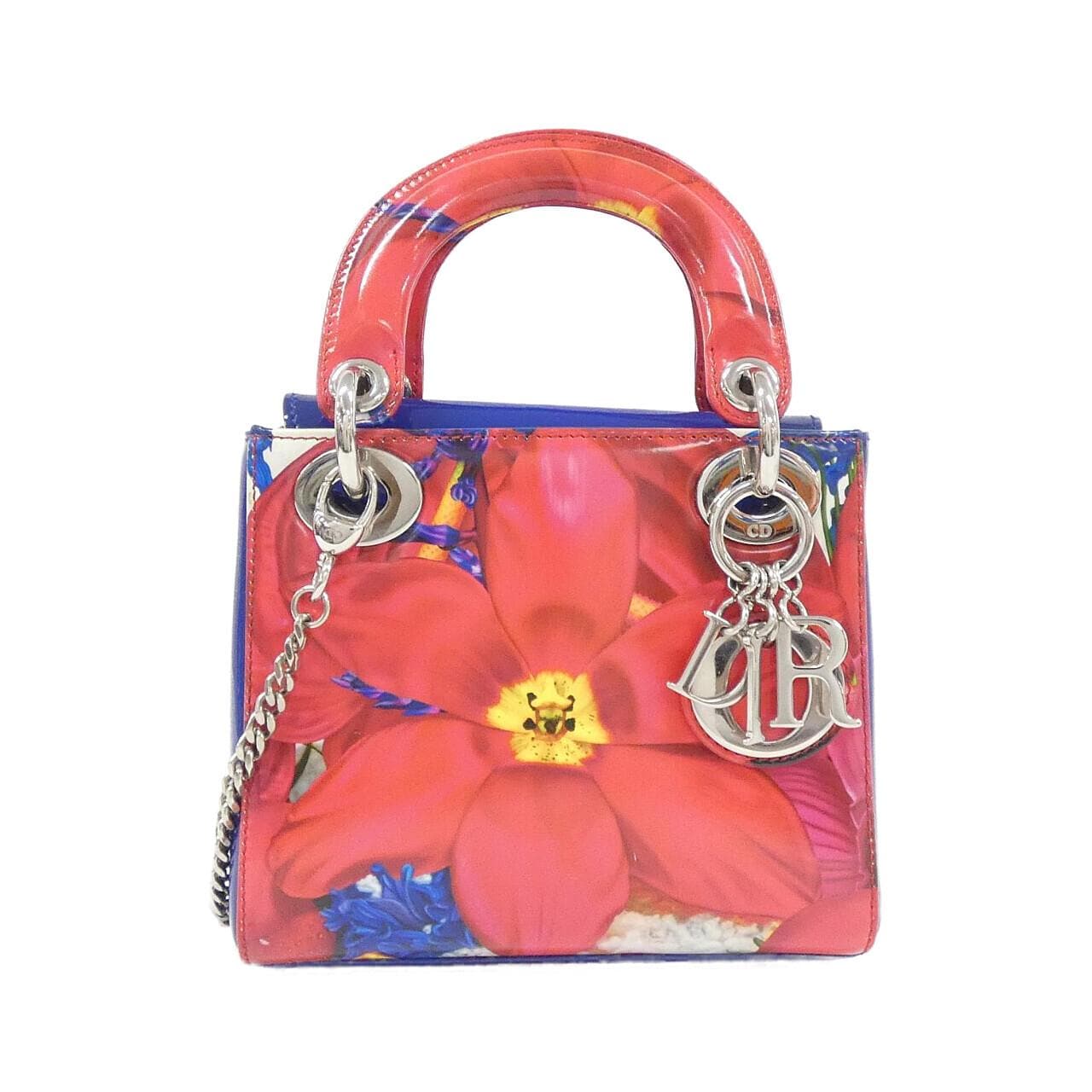 DIOR Lady Dior 手提包 漆皮
