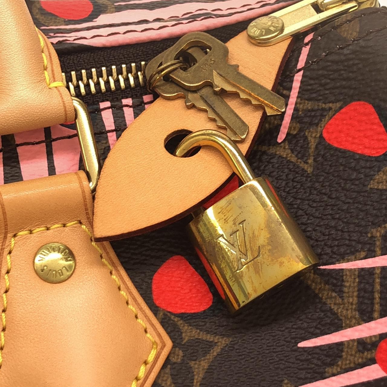 LOUIS VUITTON Speedy M41983 Boston Monogram 4