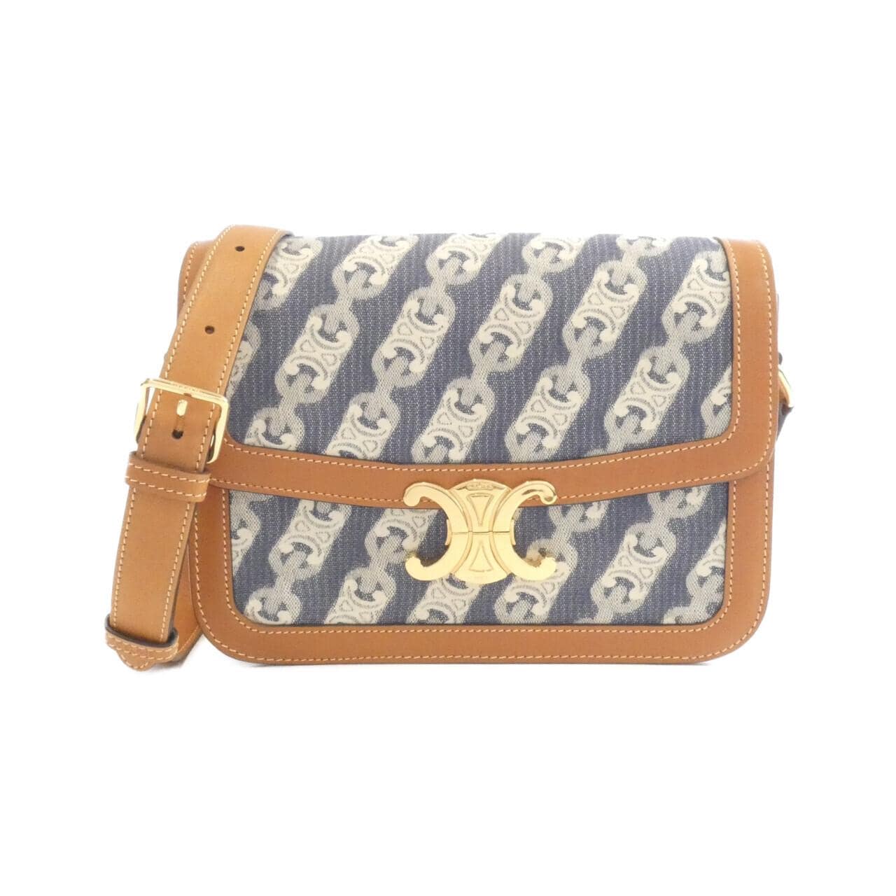 CELINE Triomphe 肩背包 帆布
