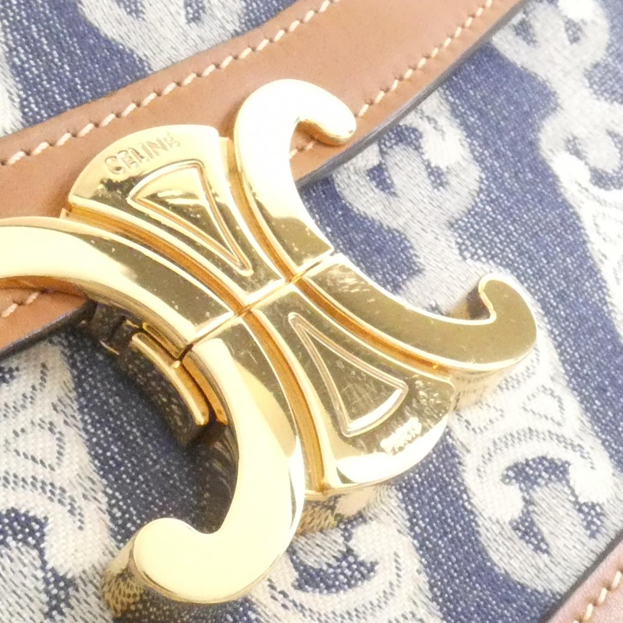 CELINE Triomphe 肩背包 帆布 4