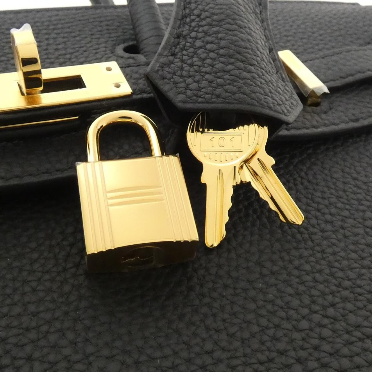 HERMES Birkin 041344CC Handbag Togo 4
