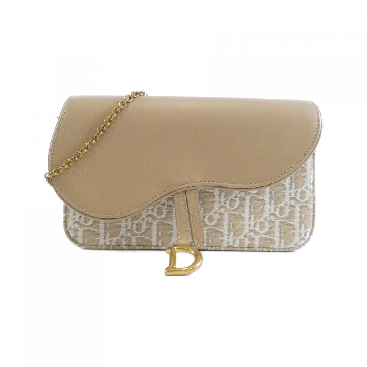 DIOR Saddle S5907CNKO 銀包 帆布