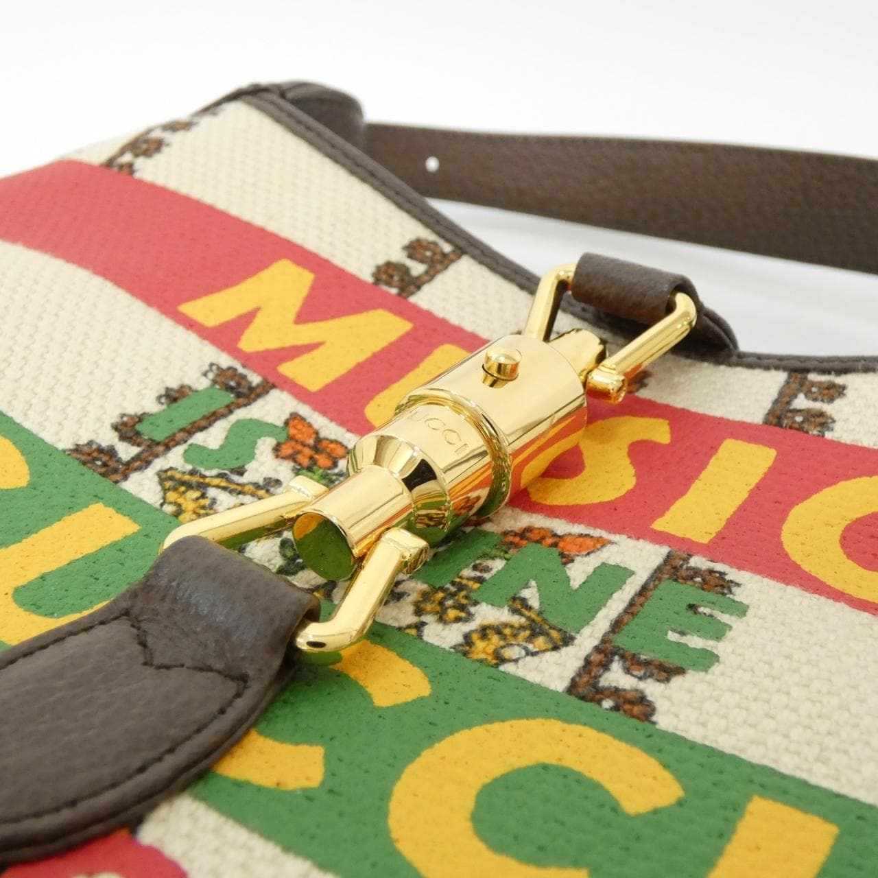 GUCCI Jackie 636706 Shoulder Canvas 4