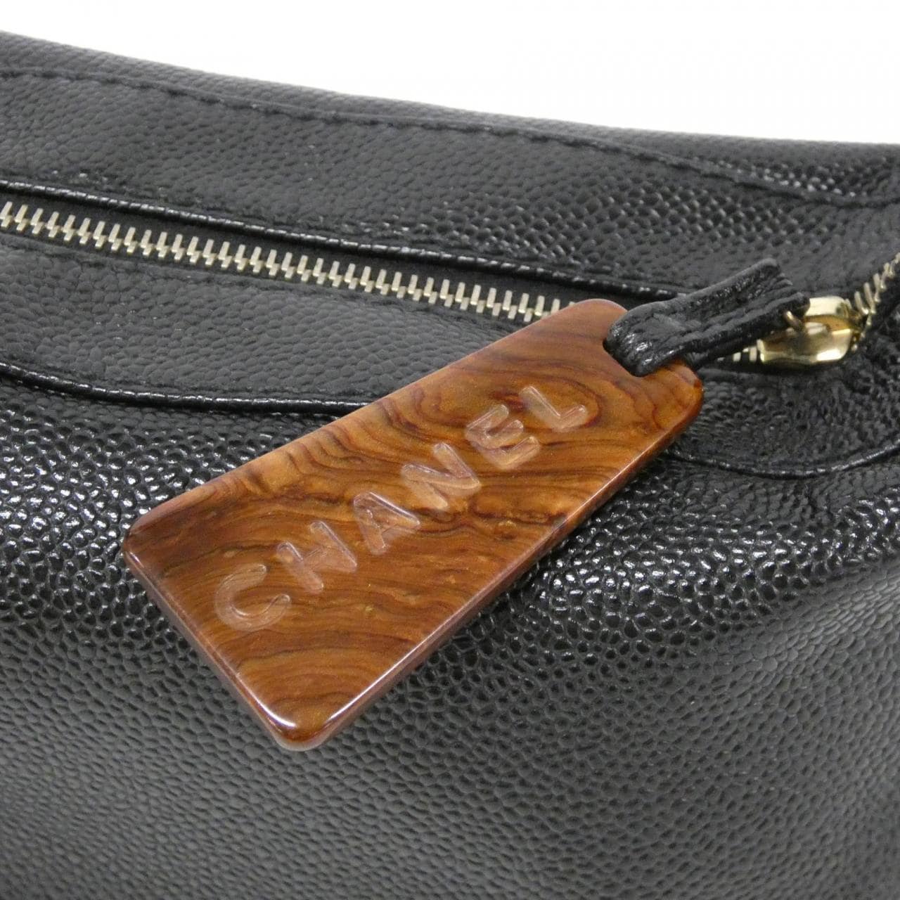 CHANEL 18233 Handbag Grained Calfskin 5