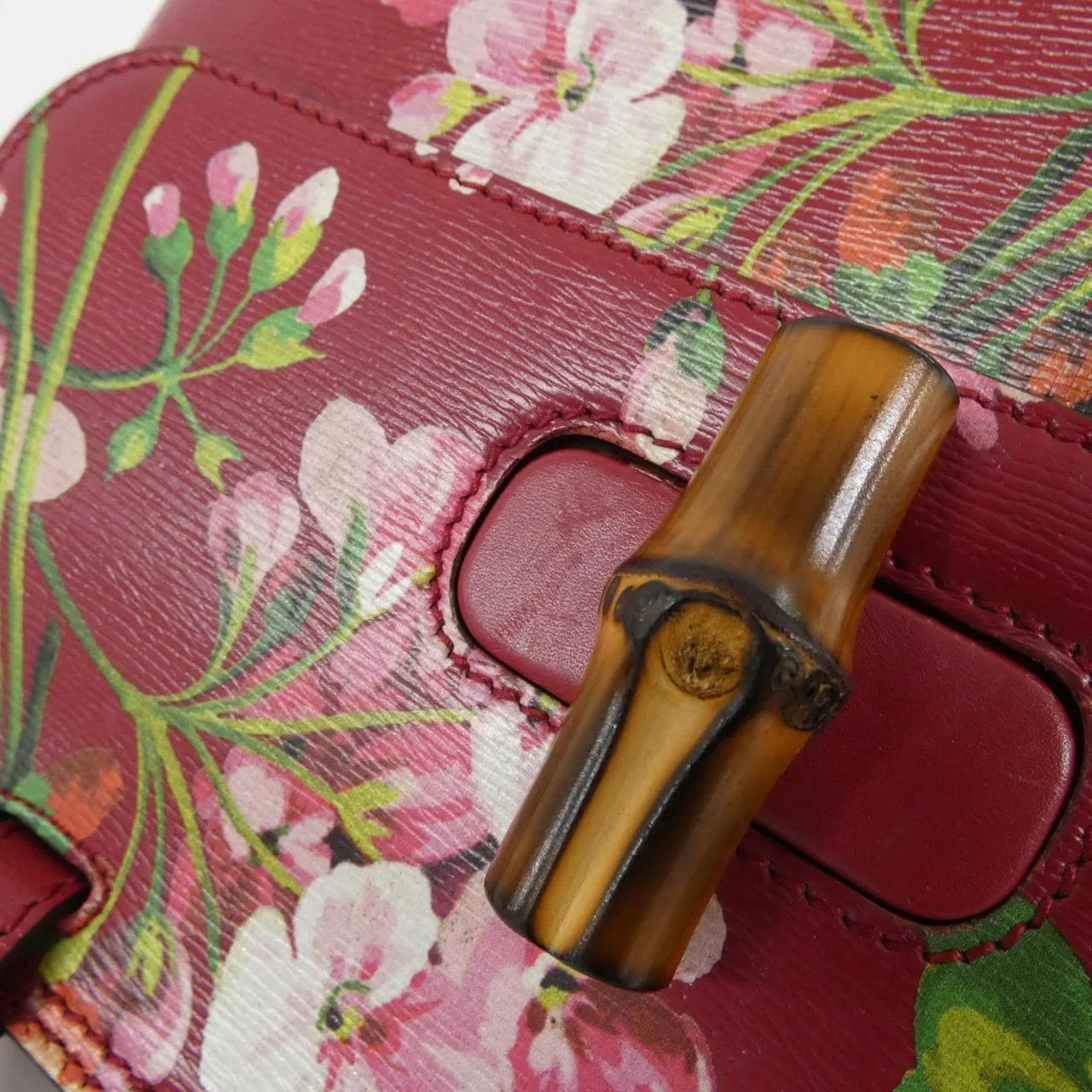 GUCCI Bamboo Daily 370831 CWB1N Handbag Leather 4