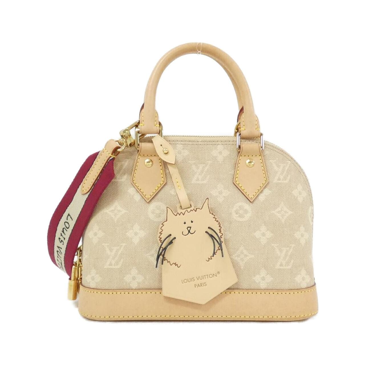 LOUIS VUITTON Alma M25728 Handbag Lambskin