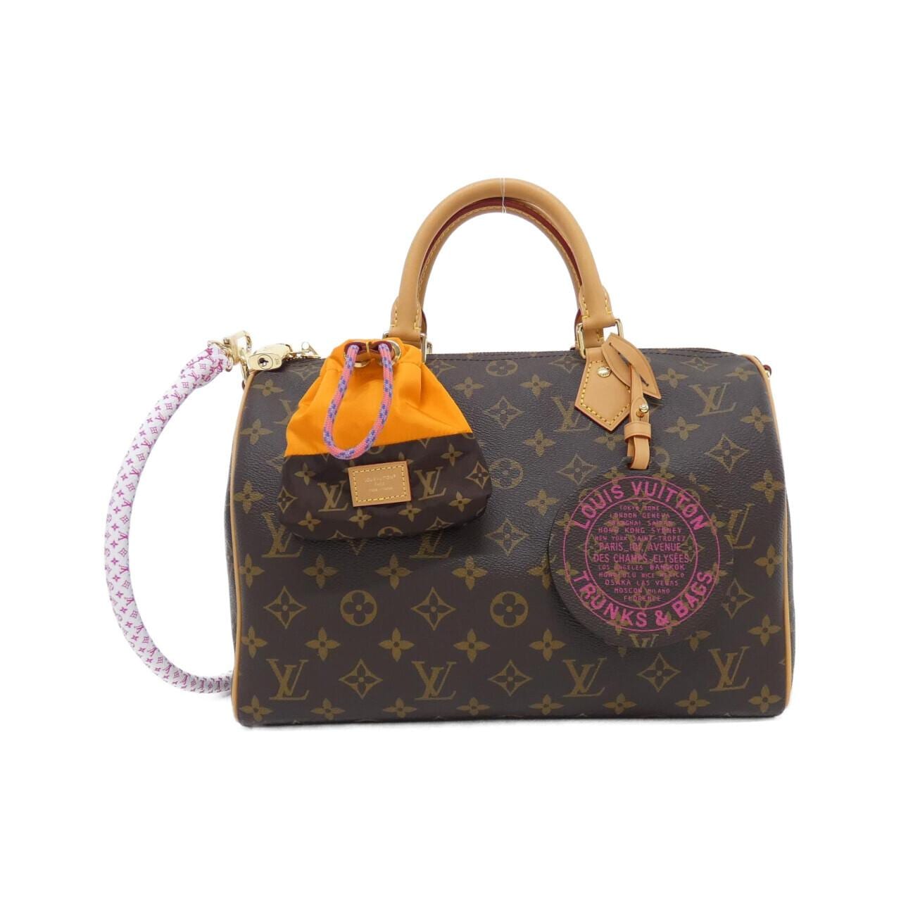 LOUIS VUITTON Speedy M27512 波士頓包 帆布