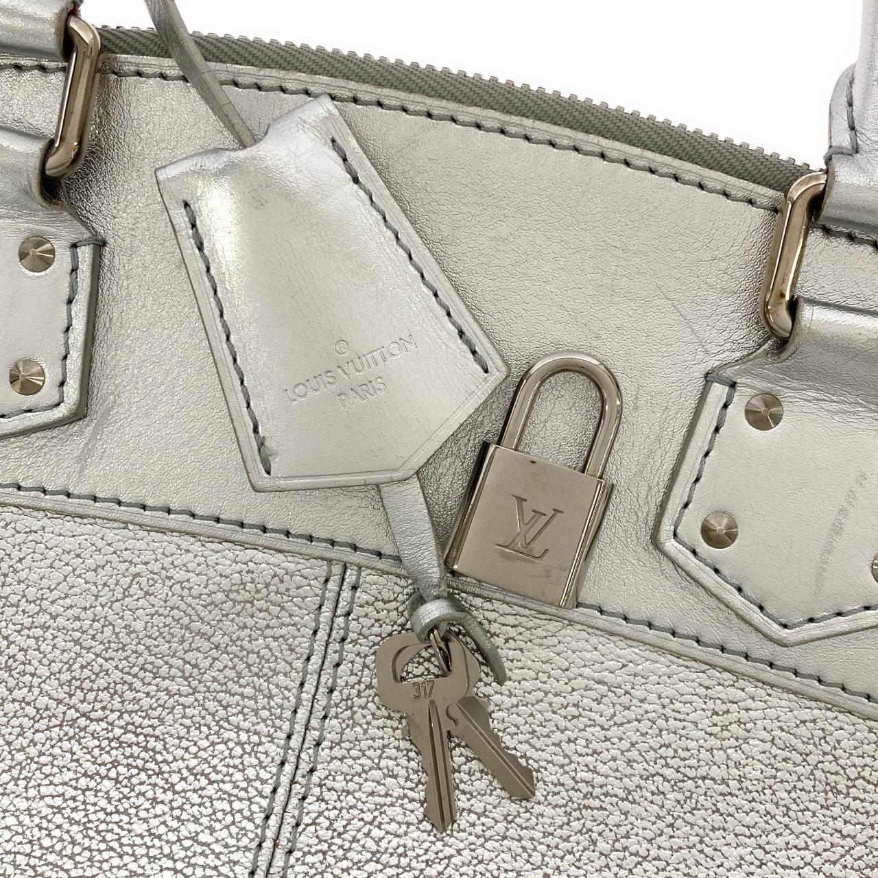 LOUIS VUITTON Lockit M95541 Handbag Leather 4