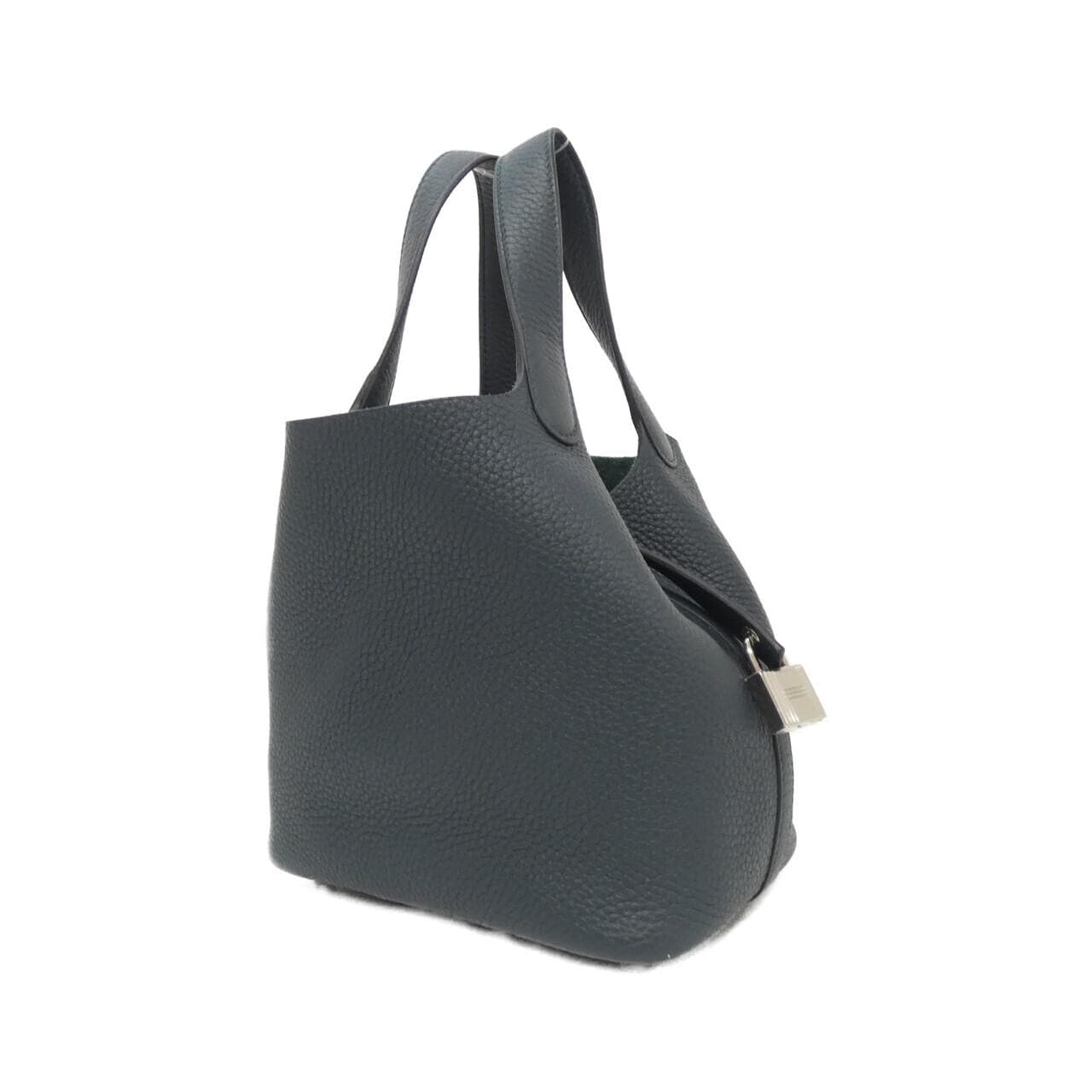 HERMES Picotin 056289CK Handbag Clemence
