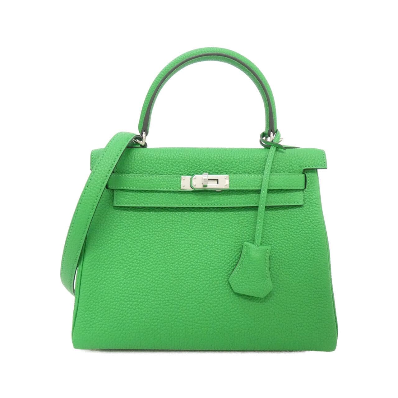 HERMES Kelly 044624CK Handbag Togo