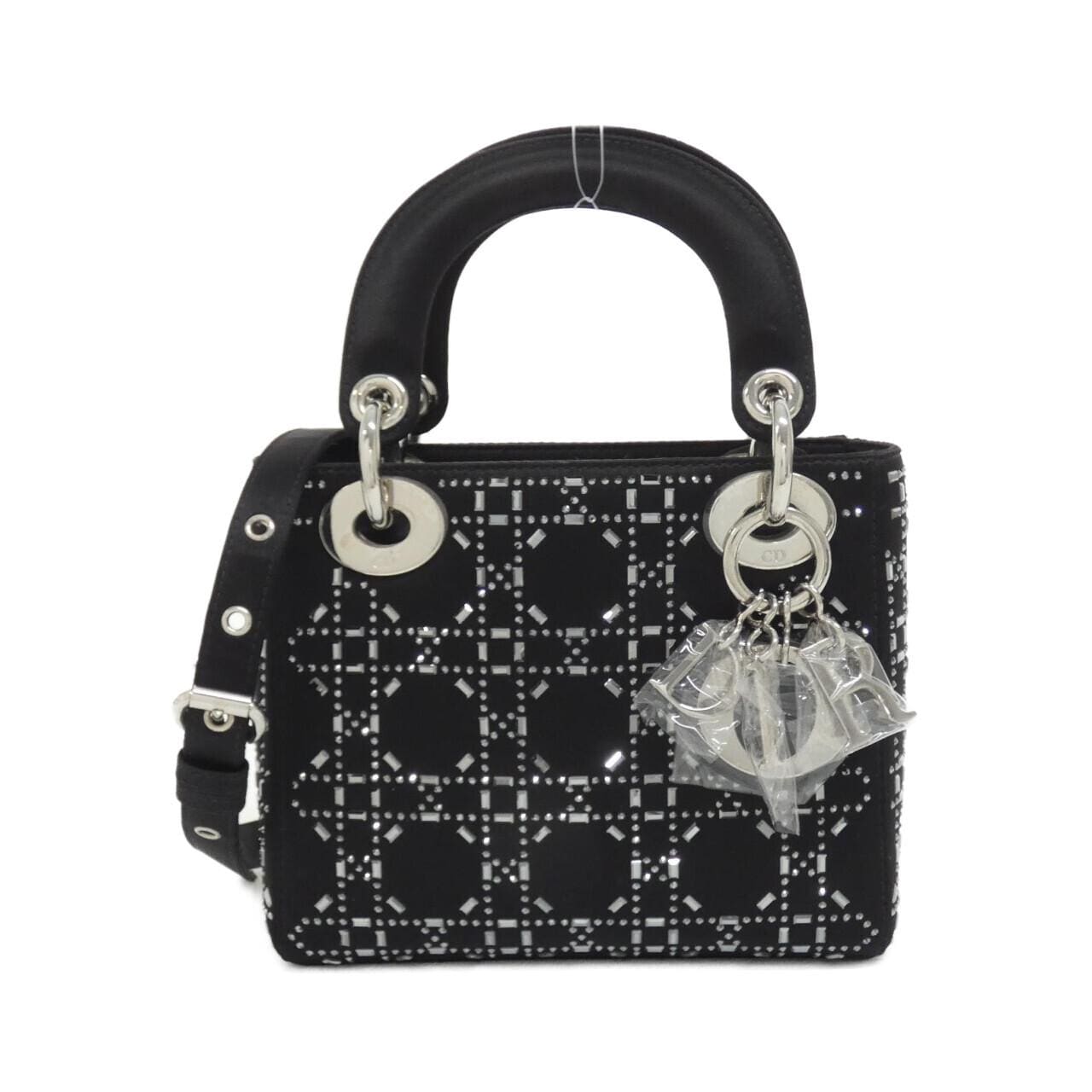 DIOR Lady Dior M0500PRTC Handbag Satin
