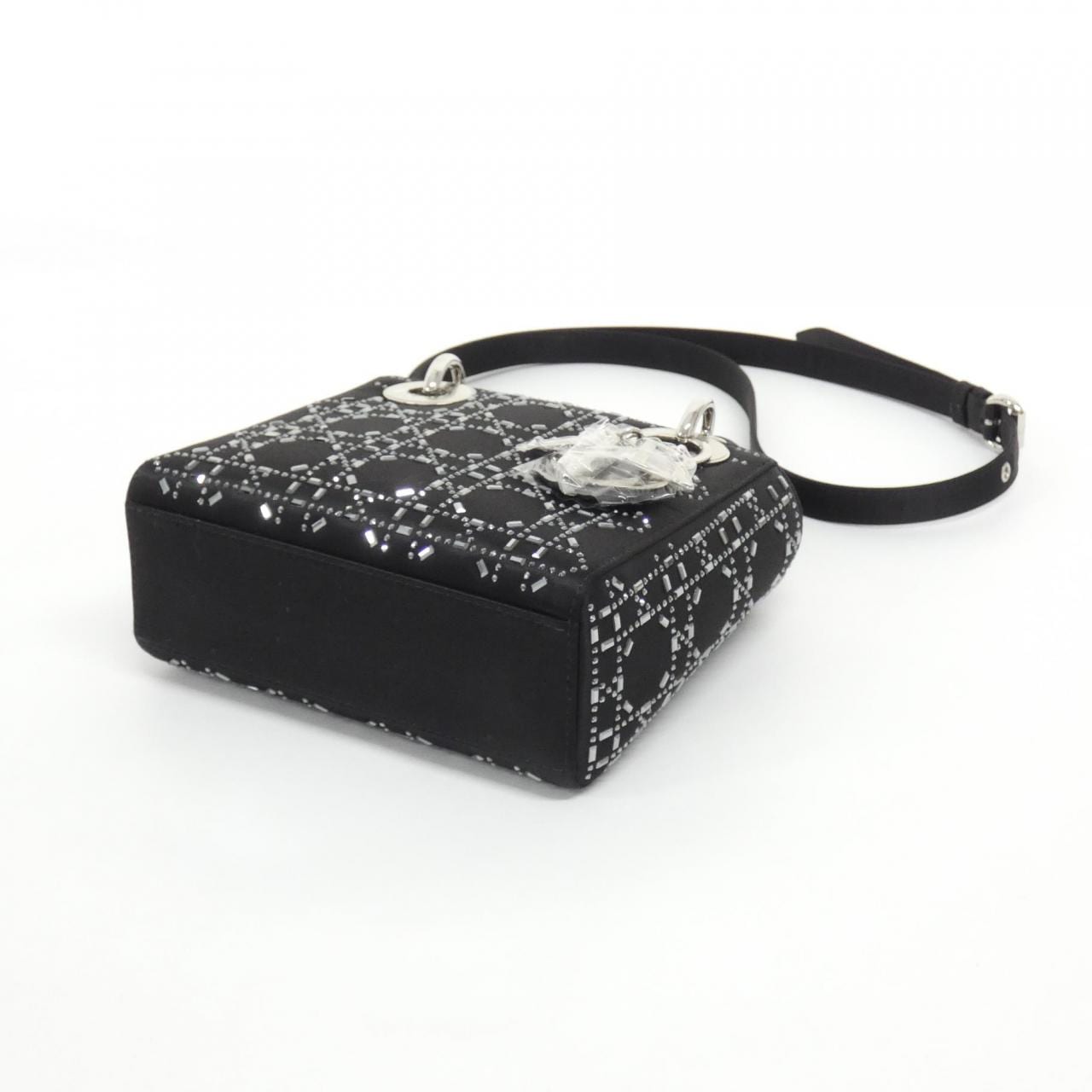 DIOR Lady Dior M0500PRTC Handbag Satin 3
