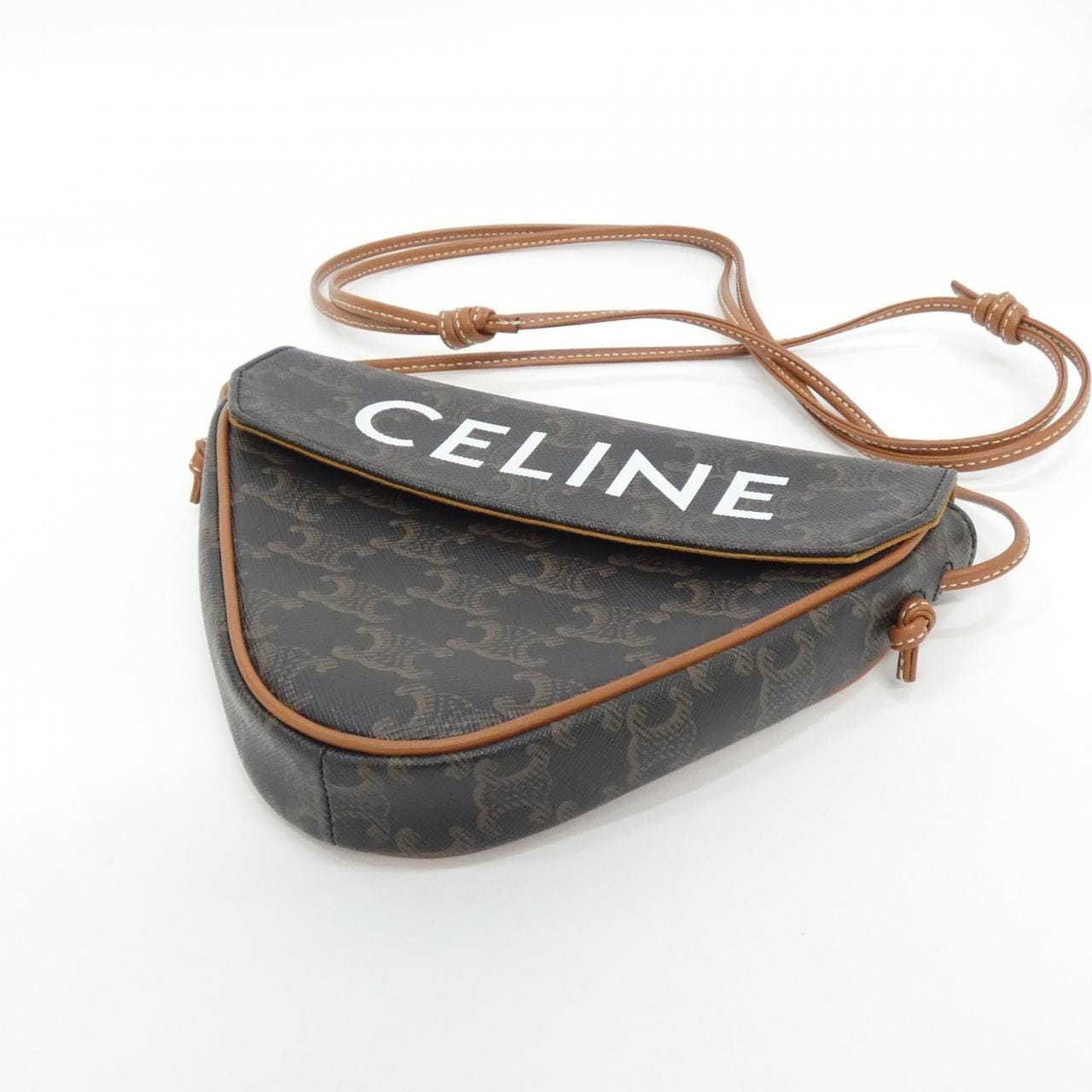 CELINE 10I192DM5 Shoulder Canvas 3