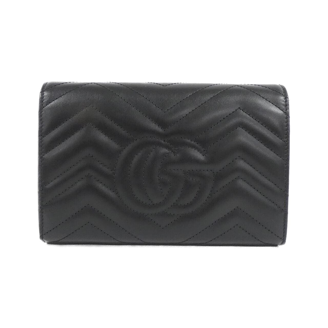 GUCCI Marmont 474575 DTD1T Shoulder Leather 2