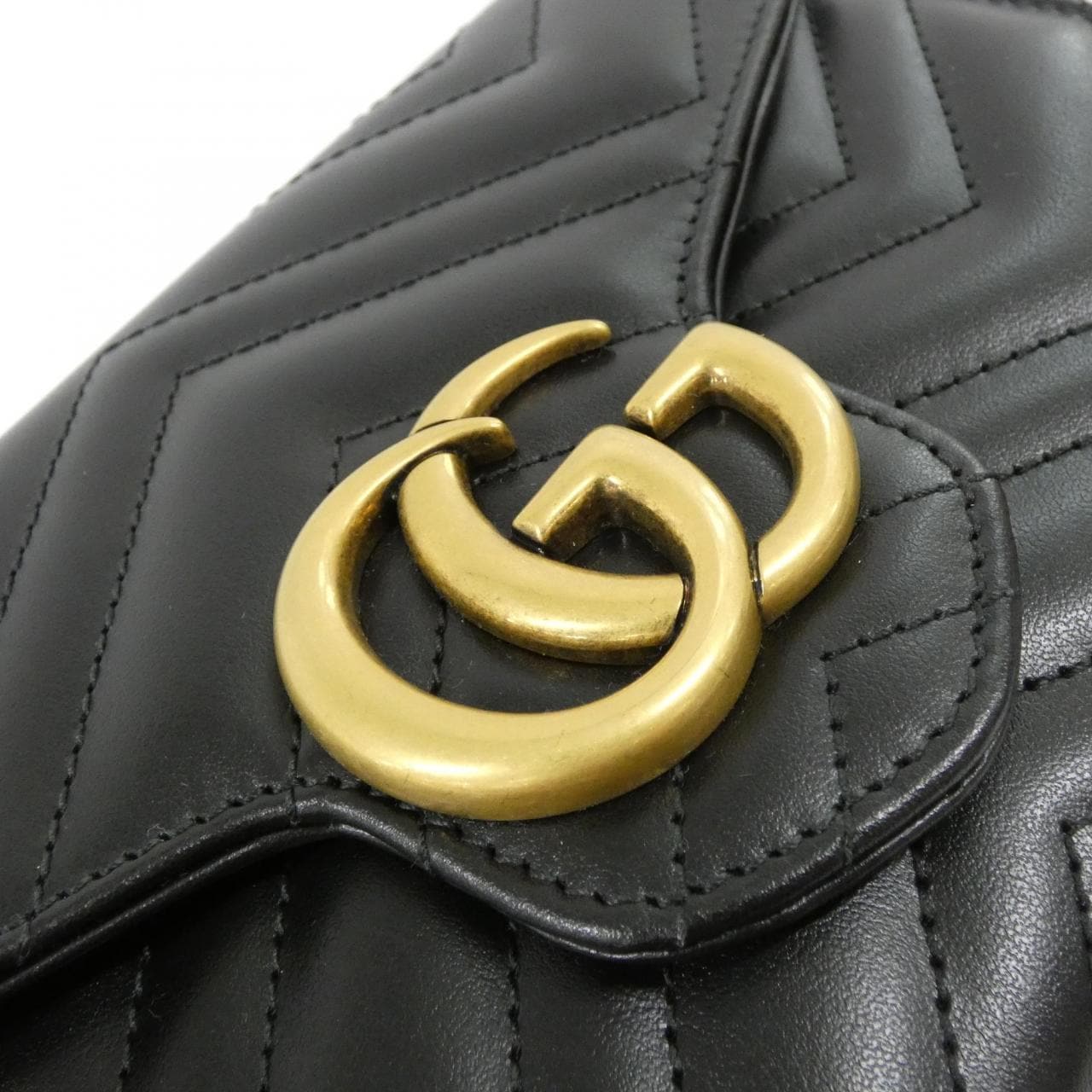 GUCCI Marmont 474575 DTD1T Shoulder Leather 4