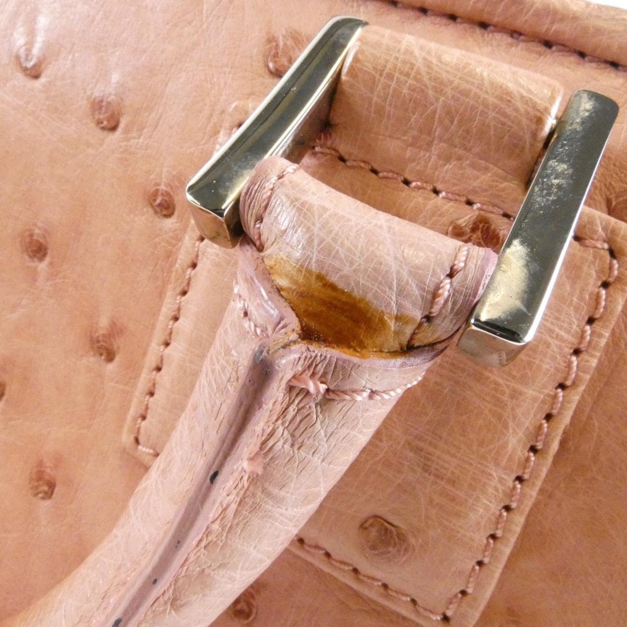 LOEWE Amazona 手提包 鴕鳥皮 5