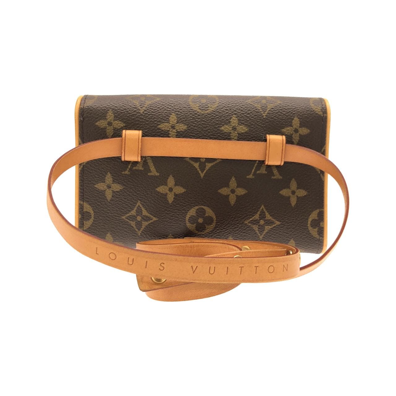 LOUIS VUITTON Pochette M51855+M67304 Belt Monogram 2