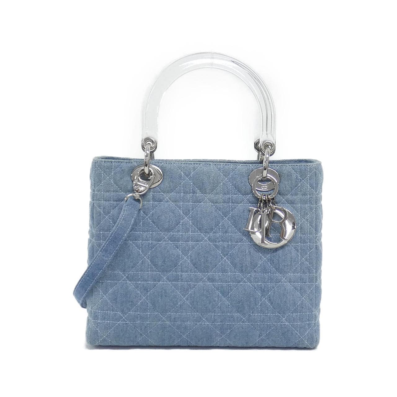 DIOR Lady Dior 手提包 牛仔布