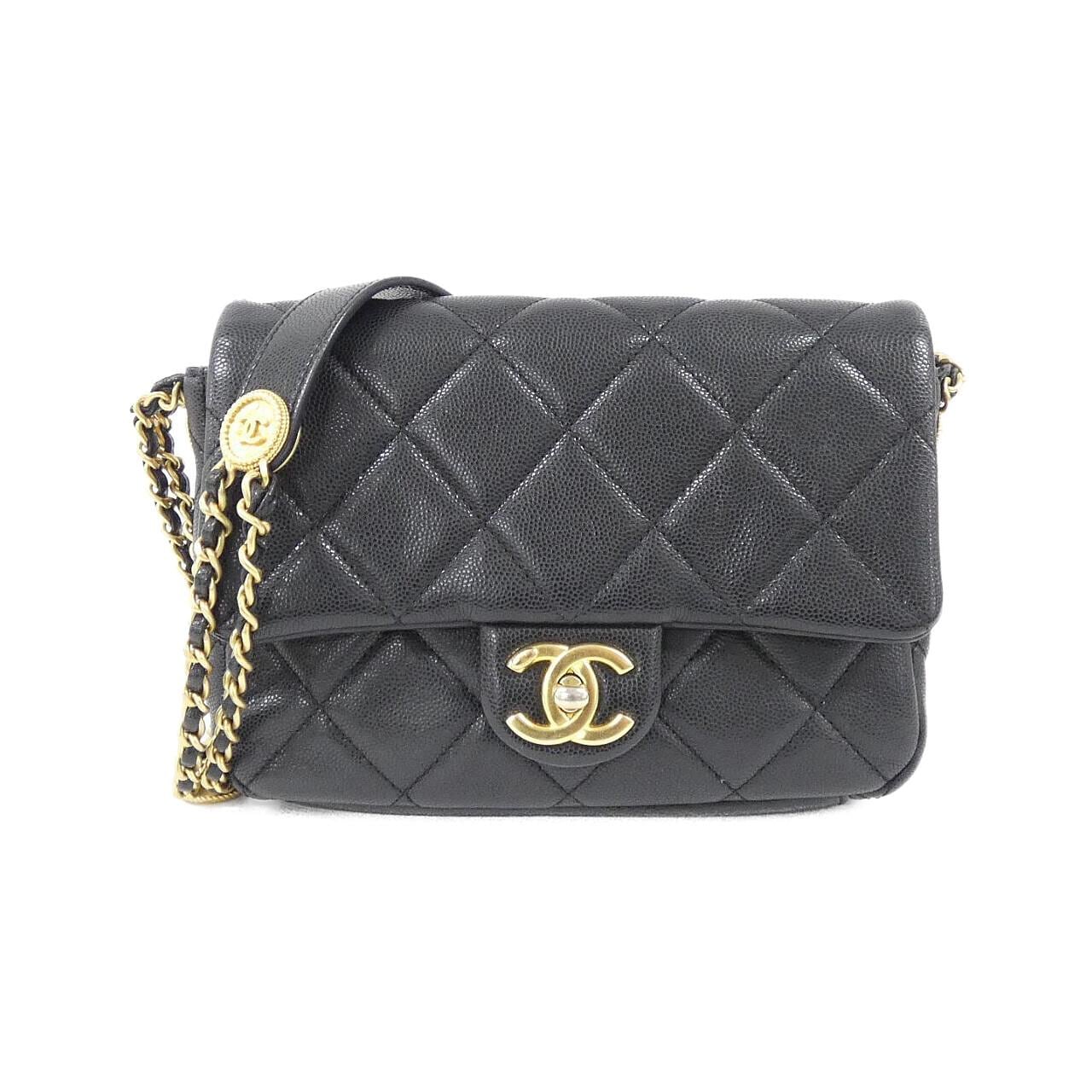 CHANEL Chanel 22 AS3369 肩背包 魚子醬皮