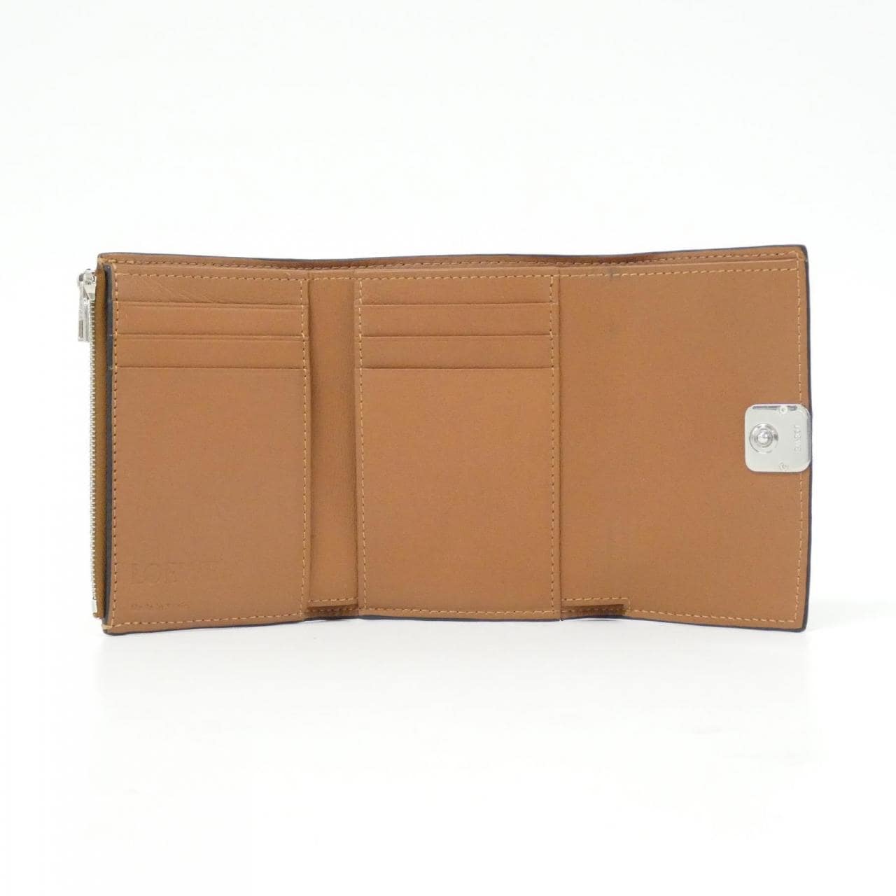 LOEWE C821S33X01 銀包 羊皮 4