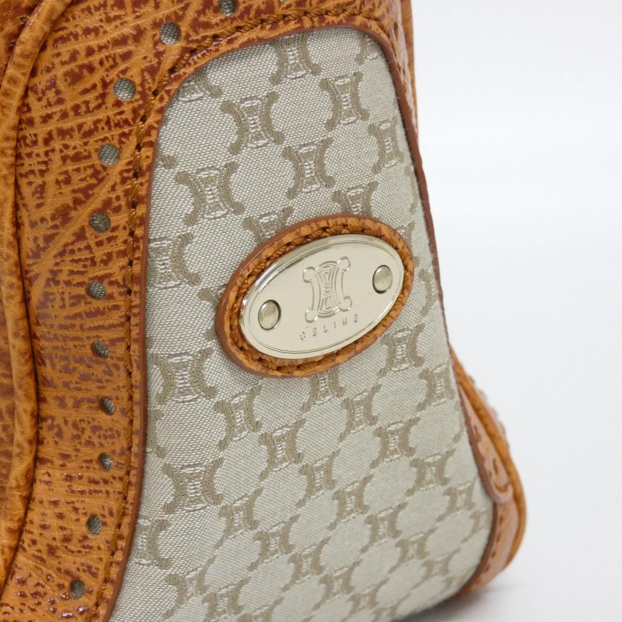 CELINE Boogie Handbag Canvas 3