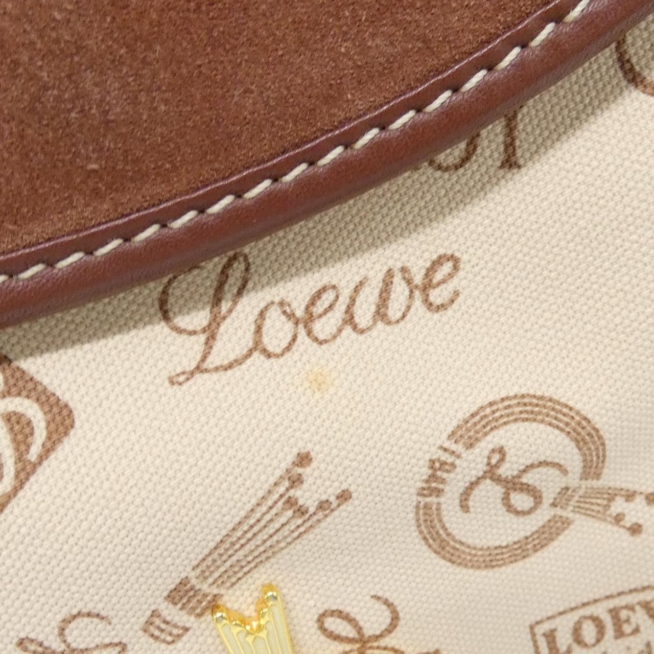 LOEWE 肩背包 帆布 5