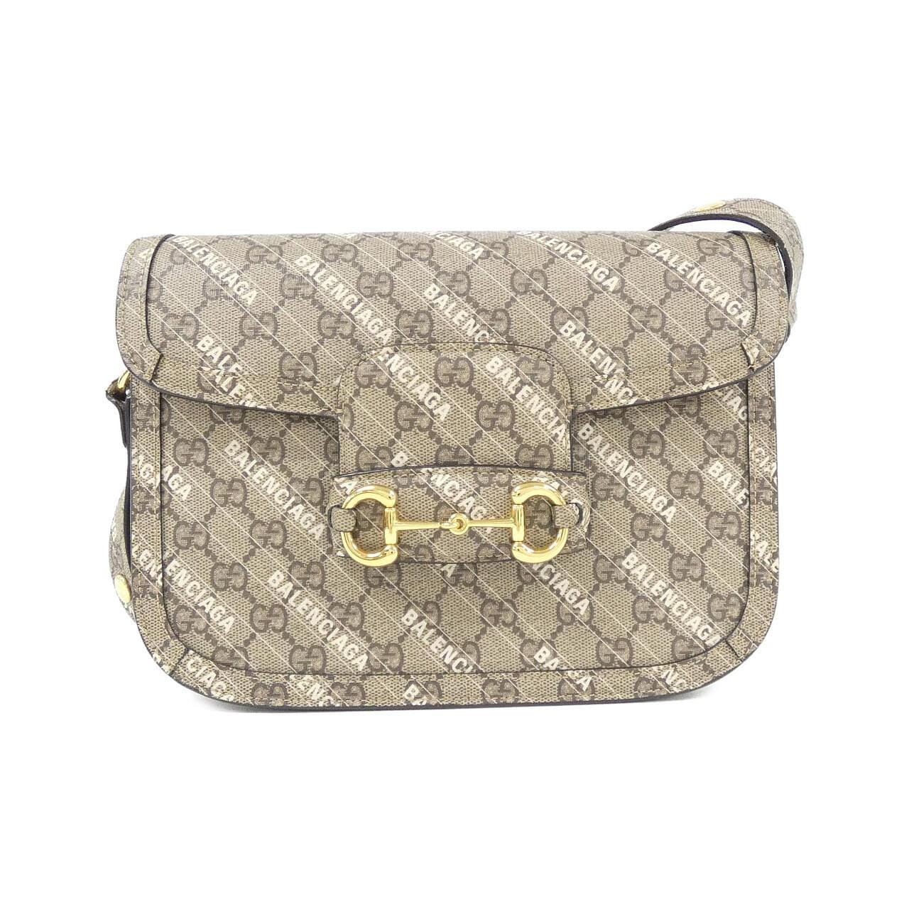 GUCCI Horsebit 1955 602204 ULZ0G 肩背包 帆布