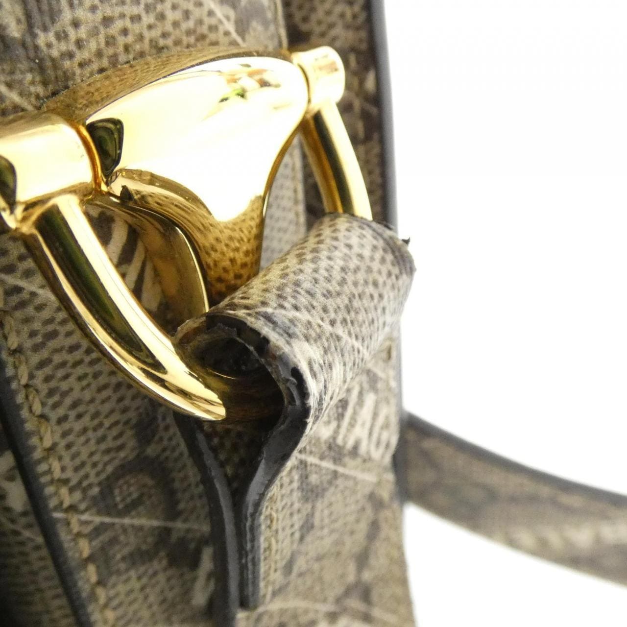 GUCCI Horsebit 1955 602204 ULZ0G 肩背包 帆布 5