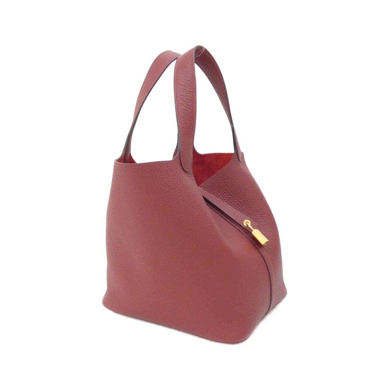 HERMES Picotin 060991CC Handbag Clemence