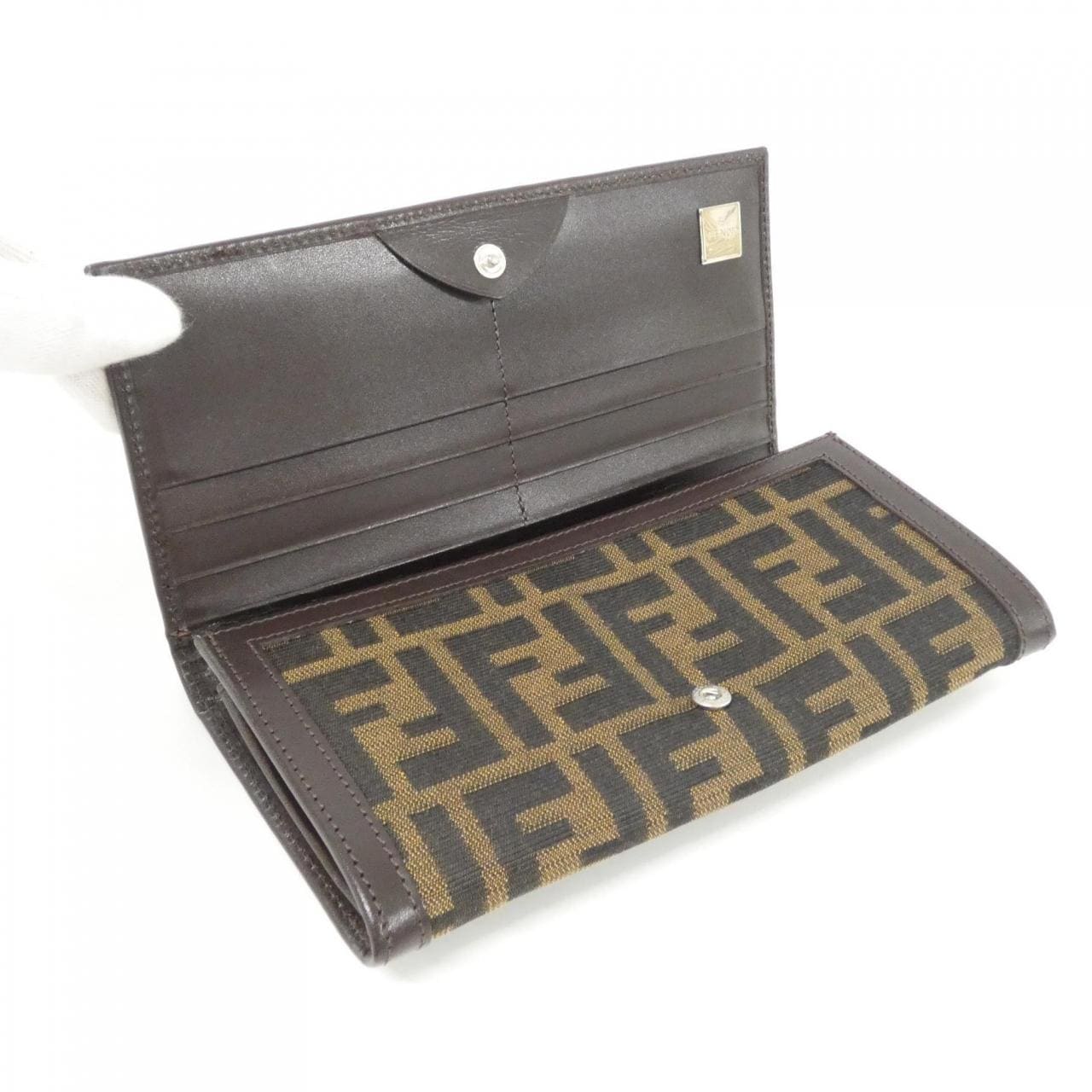 FENDI 30851 銀包 帆布 4